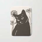 Black Cat 3 Bath Mat Gallery Image 1