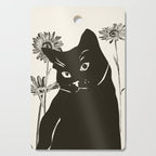 Black Cat 3 Cutting Board Gallery Image 1