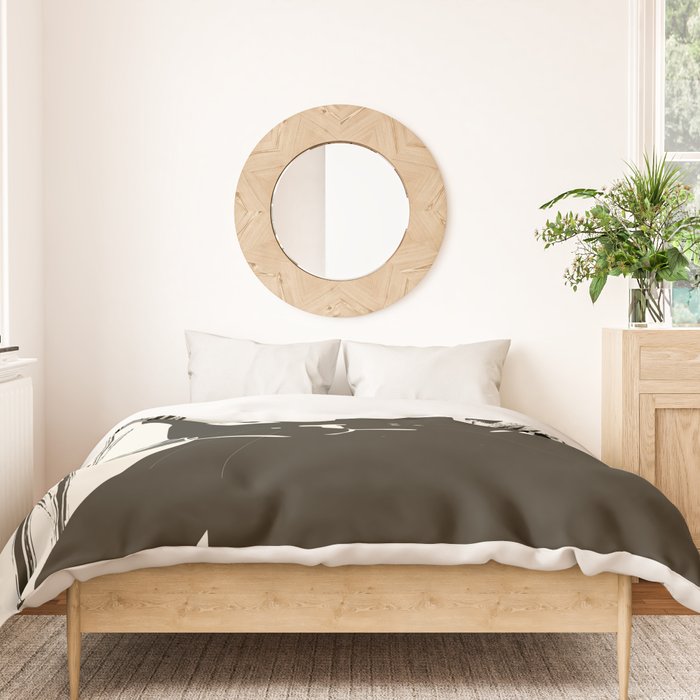 Black Cat 3 Duvet Cover Gallery Image 3