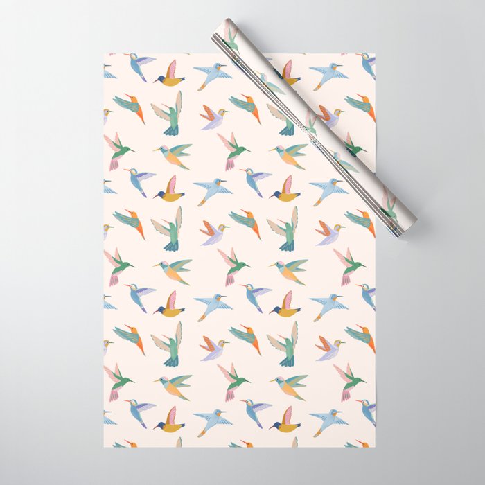 Hummingbirds Wrapping Paper Gallery Image 1