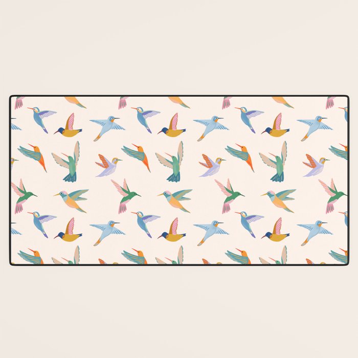 Hummingbirds Desk Mat Gallery Image 3