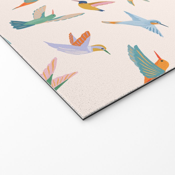 Hummingbirds Welcome Mat Gallery Image 2