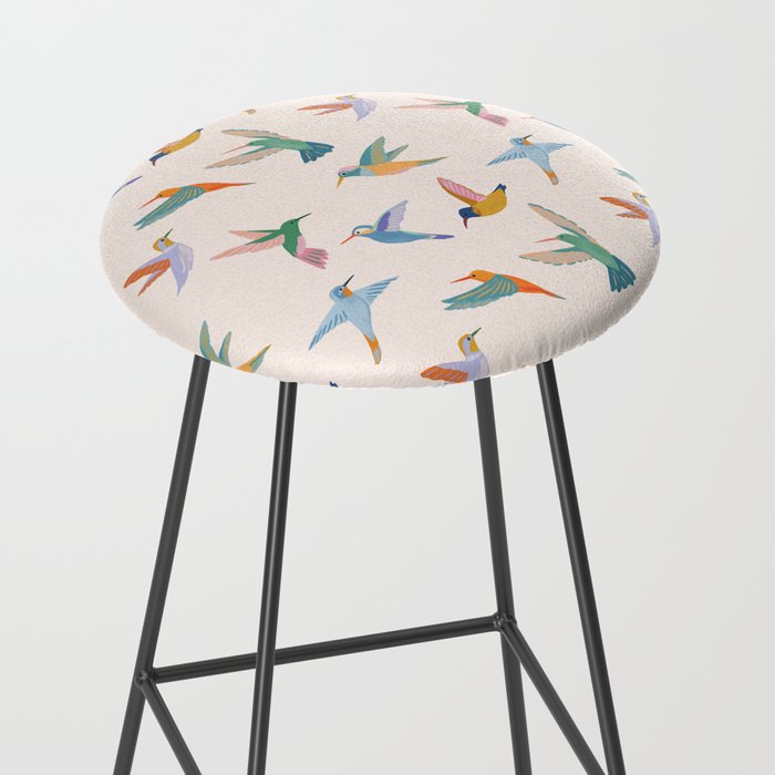 Hummingbirds Stool Gallery Image 2