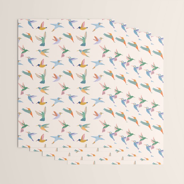 Hummingbirds Wrapping Paper Gallery Image 3