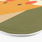 Red Fox, Animal Portrait Bath Mat Gallery Image 3