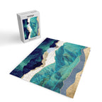 Teal Mountains Jigsaw Puzzle Gallery Image 2