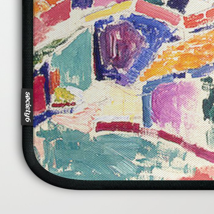 Henri Matisse 'The View of Collioure' Landscape Art Exhibition  Laptop Sleeve Gallery Image 3