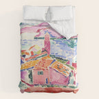 Henri Matisse 'The View of Collioure' Landscape Art Exhibition  Duvet Cover Gallery Image 6