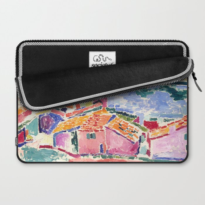 Henri Matisse 'The View of Collioure' Landscape Art Exhibition  Laptop Sleeve Gallery Image 2
