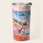 Henri Matisse 'The View of Collioure' Landscape Art Exhibition  Travel Mug Gallery Image 2