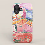 Henri Matisse 'The View of Collioure' Landscape Art Exhibition  iPhone Case Gallery Image 1