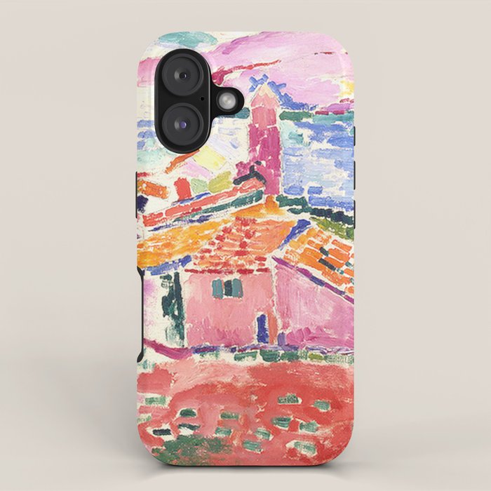 Henri Matisse 'The View of Collioure' Landscape Art Exhibition  iPhone Case Gallery Image 1