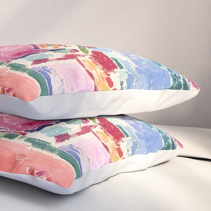 Henri Matisse 'The View of Collioure' Landscape Art Exhibition  Pillow Sham Gallery Image 3