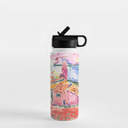 Henri Matisse 'The View of Collioure' Landscape Art Exhibition  Water Bottle Gallery Image 1