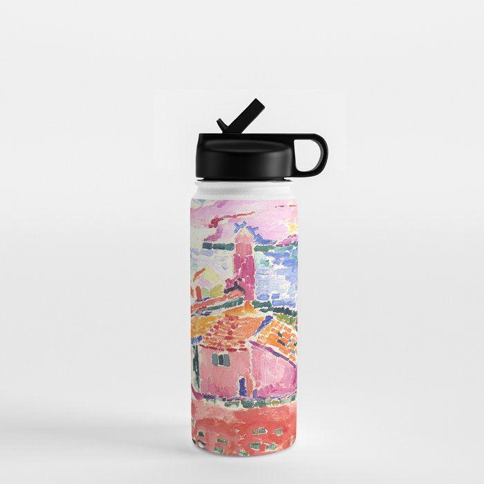 Henri Matisse 'The View of Collioure' Landscape Art Exhibition  Water Bottle Gallery Image 1