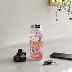 Henri Matisse 'The View of Collioure' Landscape Art Exhibition  Water Bottle Gallery Image 4
