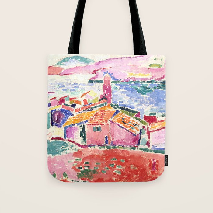 Henri Matisse 'The View of Collioure' Landscape Art Exhibition  Tote Bag Gallery Image 1