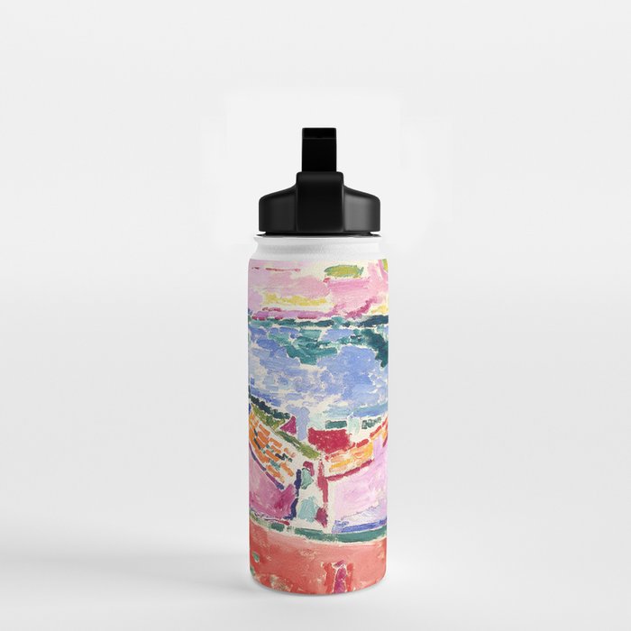 Henri Matisse 'The View of Collioure' Landscape Art Exhibition  Water Bottle Gallery Image 2