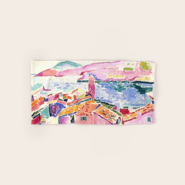 Henri Matisse 'The View of Collioure' Landscape Art Exhibition  Bath Towel Gallery Image 1