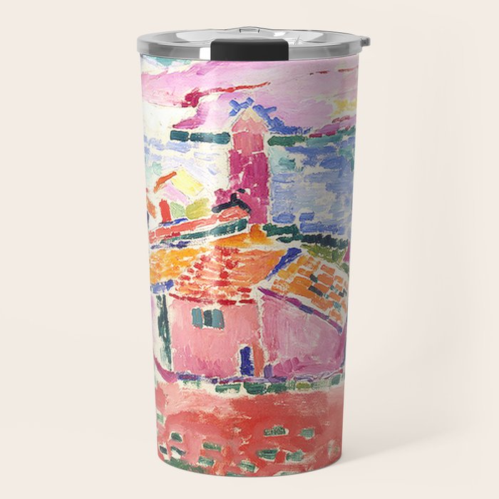 Henri Matisse 'The View of Collioure' Landscape Art Exhibition  Travel Mug Gallery Image 1