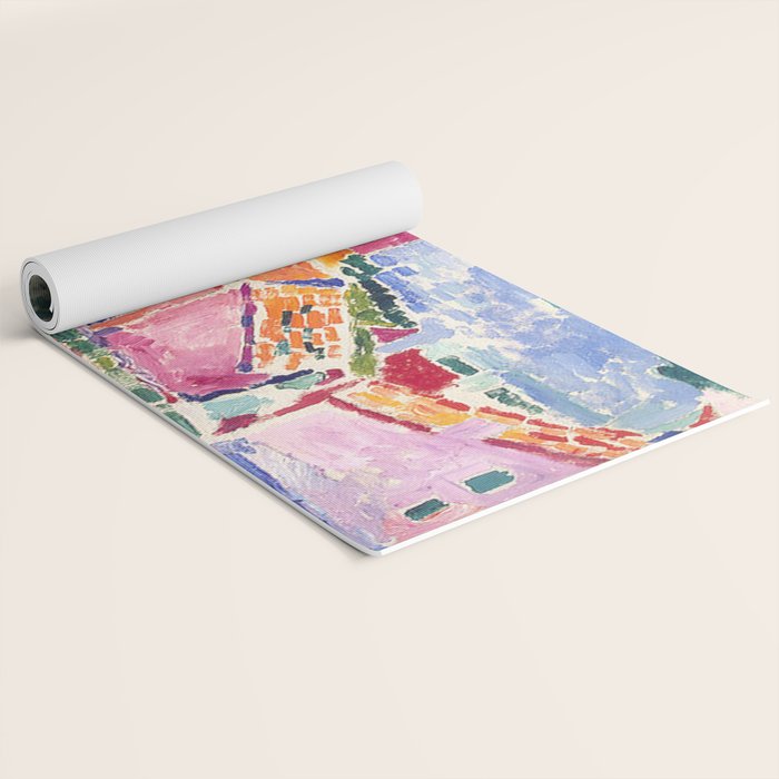 Henri Matisse 'The View of Collioure' Landscape Art Exhibition  Yoga Mat Gallery Image 2
