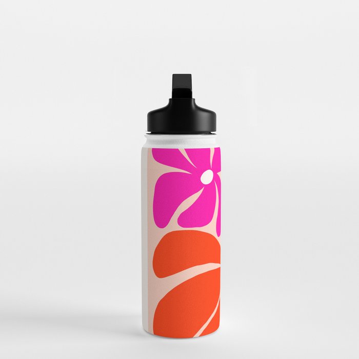 Groovy flower market from city of love Water Bottle Gallery Image 3