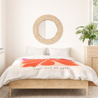 Groovy flower market from city of love Duvet Cover Gallery Image 3