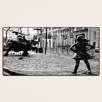 Fearless Girl and the Charging Bull Desk Mat Gallery Image 3