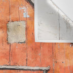 Two Cows and a Red Barn Watercolor Wall Tapestry Gallery Image 3