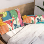 Mid Century Modern Cocktails Pillow Sham Gallery Image 2