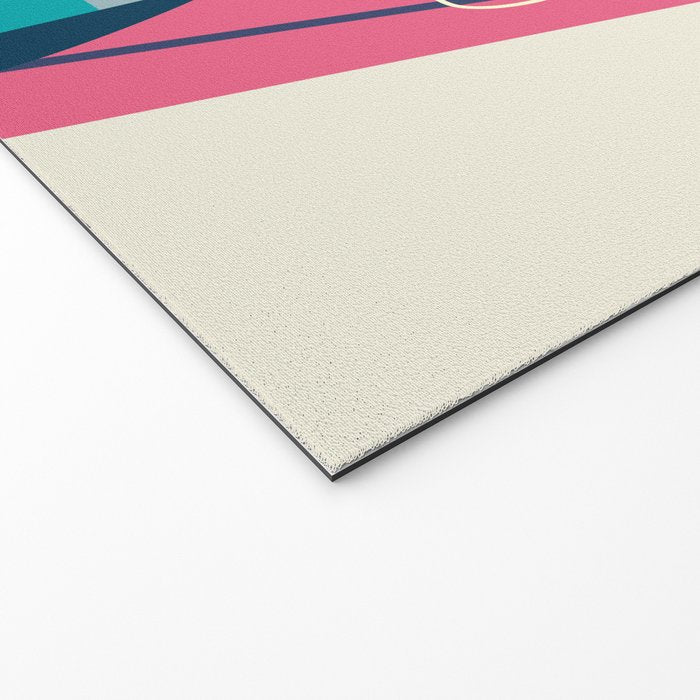 Mid Century Modern Cocktails Welcome Mat Gallery Image 2