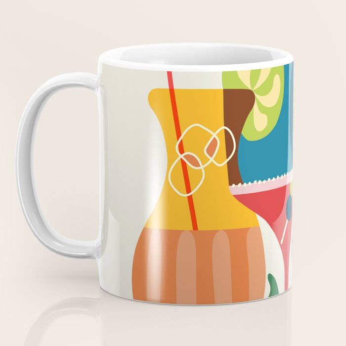 Mid Century Modern Cocktails Coffee Mug Gallery Image 3