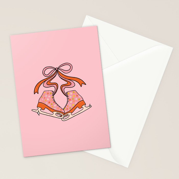 Retro Skates Stationery Card Gallery Image 2