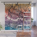 Richmond Virgina City Map Wall Mural Gallery Image 1