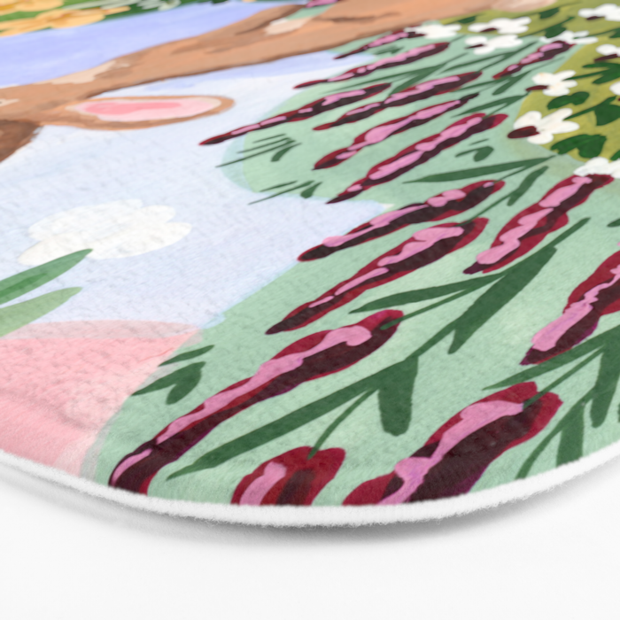 Spring Bunnies Bath Mat Gallery Image 3
