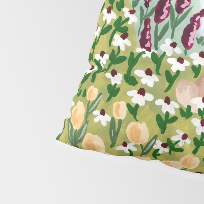 Spring Bunnies Pillow Sham Gallery Image 4