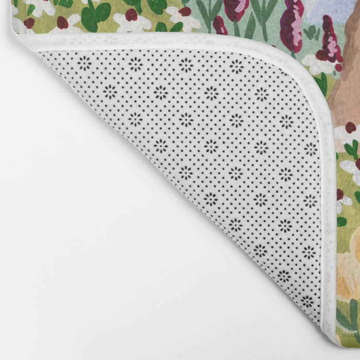 Spring Bunnies Bath Mat Gallery Image 2