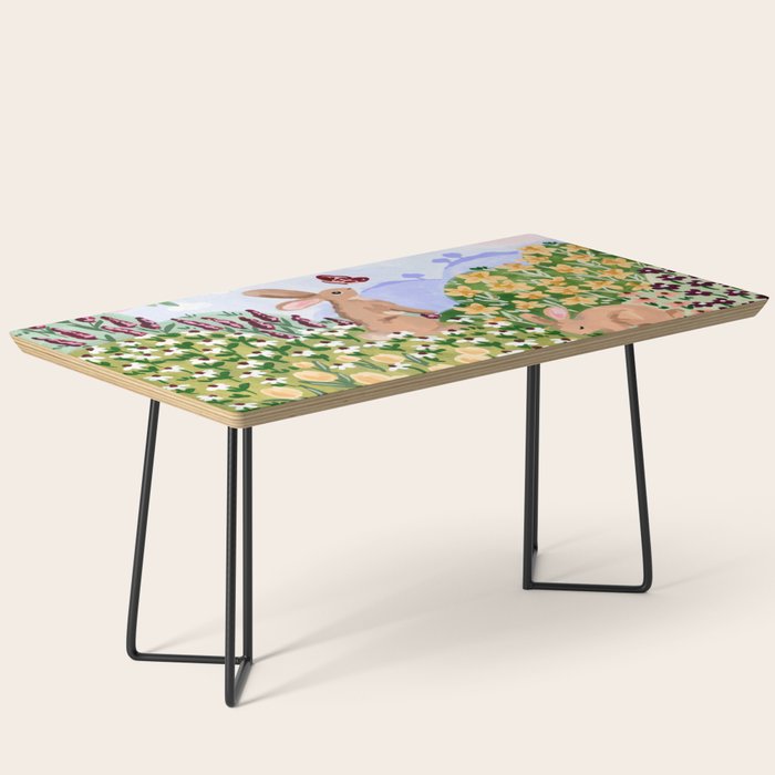 Spring Bunnies Coffee Table Gallery Image 1