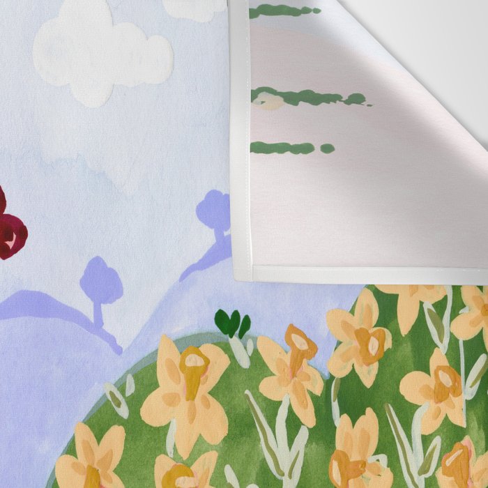 Spring Bunnies Wall Tapestry Gallery Image 3