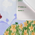 Spring Bunnies Wall Tapestry Gallery Image 3