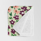 Spring Bunnies Throw Blanket Gallery Image 3
