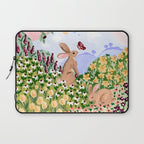 Spring Bunnies Laptop Sleeve Gallery Image 1
