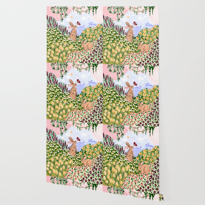 Spring Bunnies Wallpaper Gallery Image 2