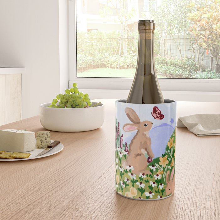 Spring Bunnies Wine Chiller Gallery Image 4