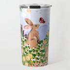 Spring Bunnies Travel Mug Gallery Image 1