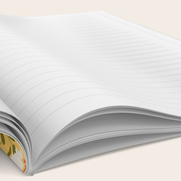 Spring Sunny Floral Pattern Notebook Gallery Image 2