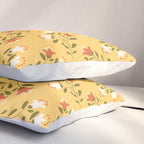 Spring Sunny Floral Pattern Pillow Sham Gallery Image 3