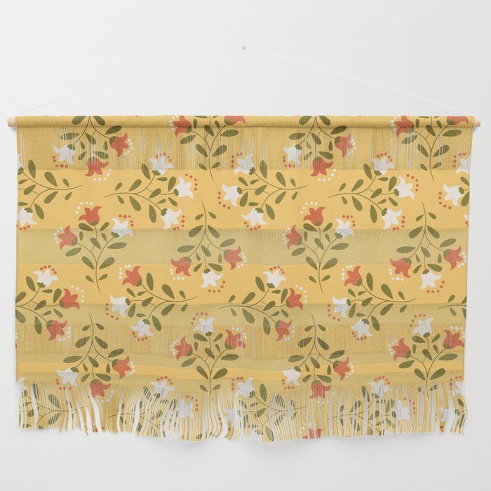 Spring Sunny Floral Pattern Wall Hanging Gallery Image 1