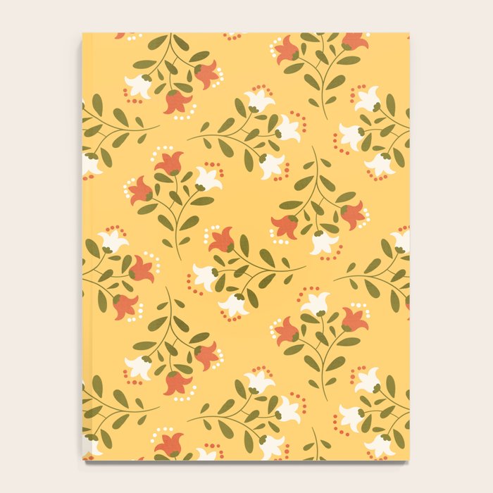 Spring Sunny Floral Pattern Notebook Gallery Image 4