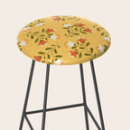 Spring Sunny Floral Pattern Stool Gallery Image 2